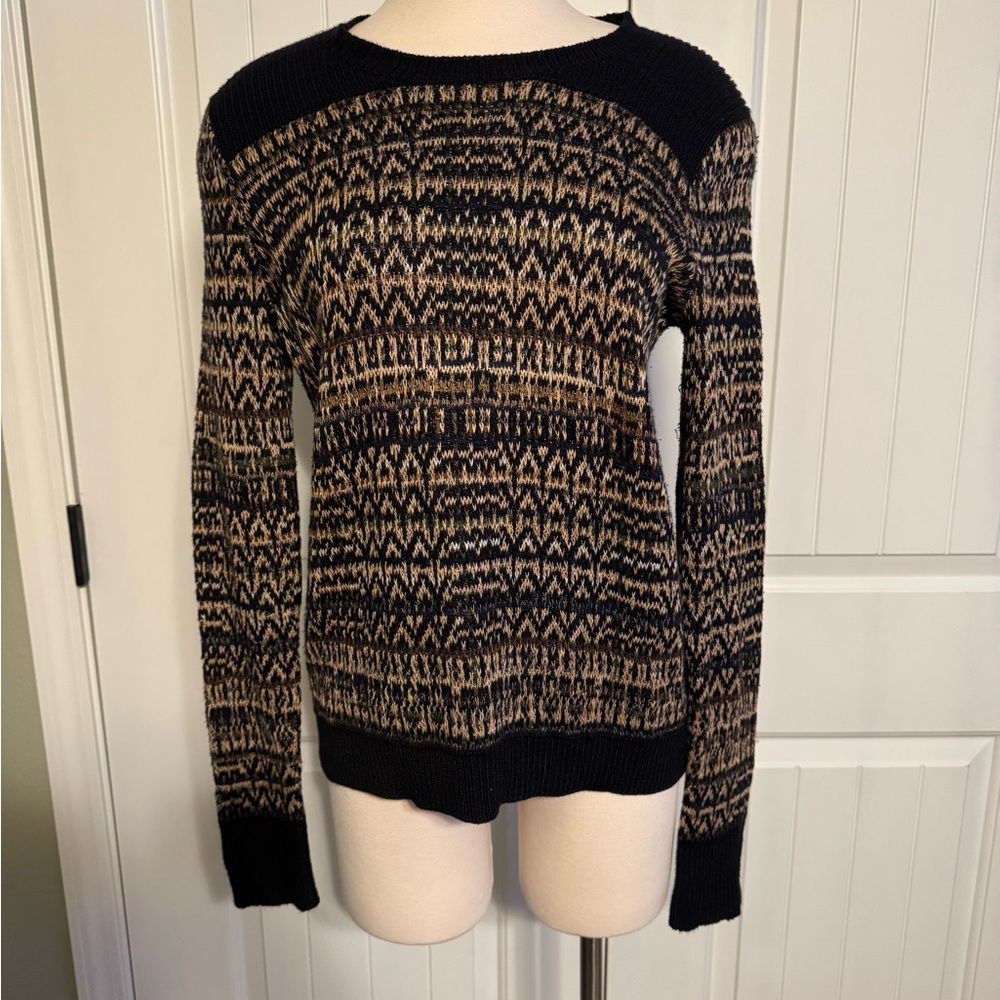 Theory Multicolor Patterned Sweater - image 3